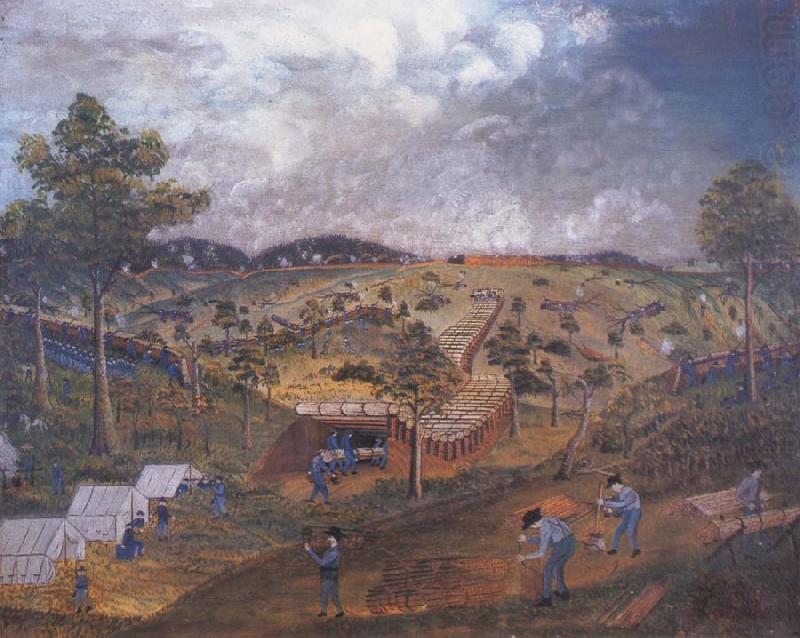 Siege of Vicksburg, unknow artist